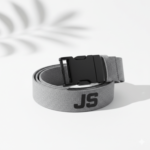 Ремінь спортивний сірий JS