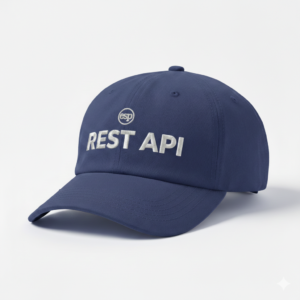 Кепка класична блакитна Rest Api