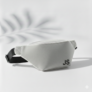 Поясна сумка спортивна JS сіра