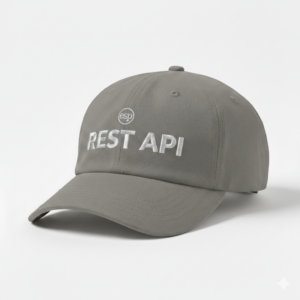 Кепка класична сіра Rest Api