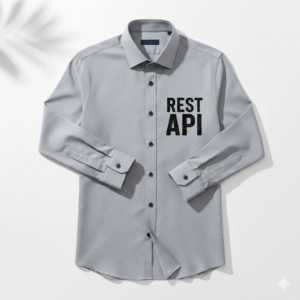 Сорочка класична REST API сіра
