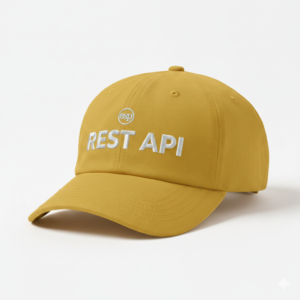 Кепка класична жовта Rest Api