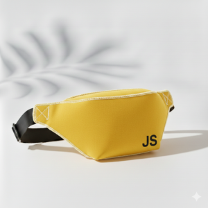 Поясна сумка спортивна JS жовта