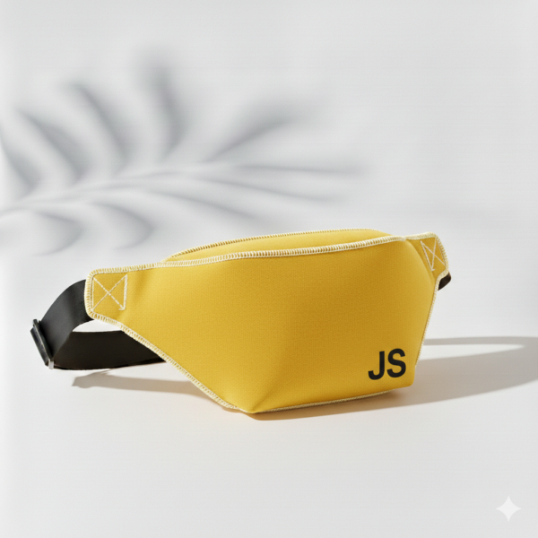 Поясна сумка спортивна JS жовта